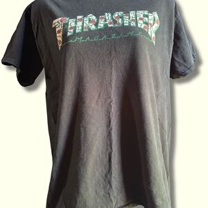 Thrasher Black Graphic Tee